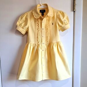 Polo Ralph Lauren Yellow Dress